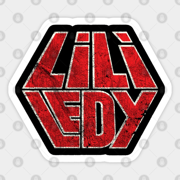 Lili Ledy Lili Ledy Sticker TeePublic